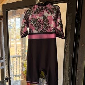 Kids Swimwear with Tropical Print